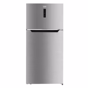 Beko BAD664 UK KE Double Door Fridge 490L Silver