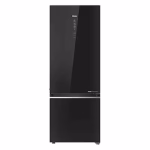 Haier HRB-3664PKG-E Double Door Refrigerator Black 346L