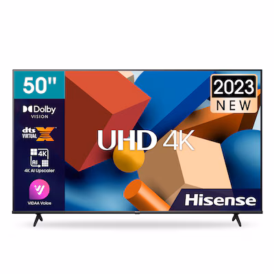 Hisense 50 4K Uhd Smart Tv 50A6K