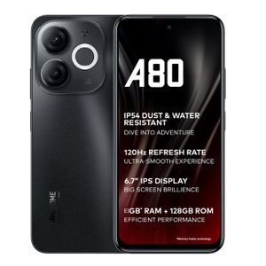 Itel A80, 6.7", 3GB RAM + 128GB (Dual SIM), 5000mAh, Black