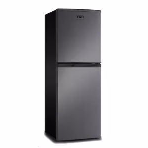 VON VRT-196DRHX Double Door Fridge, Top Mount Freezer- 195L