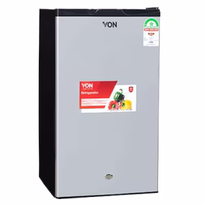 Von Mini Fridge VARM11DHS 90L Silver