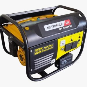 Metropolis UK 3KVA MT2500EXE Petrol Generator
