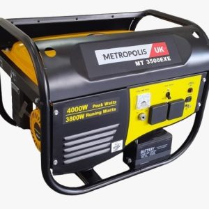 Metropolis UK 4KVA MT3500EXE Petrol Generator