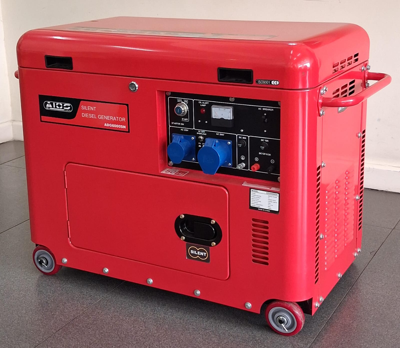 Aico Japan DIESEL Generator CLOSED TYPE Rated output 7.5kva WITHOUT ATS SINGLE PHASE