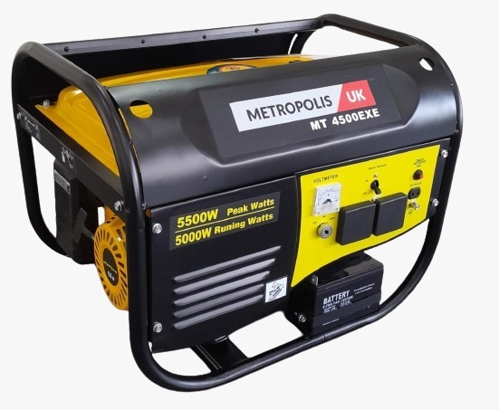 Metropolis UK 5.5KVA MT4500EXE Generator
