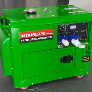 Astramilano DIESEL Generator CLOSED TYPE Rated Output 7.5kVA WITHOUT ATS SINGLE PHASE