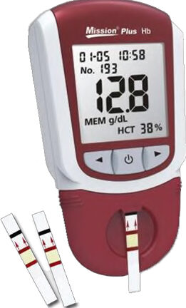 HB MISSION PLUS HEMOGLOBIN METER