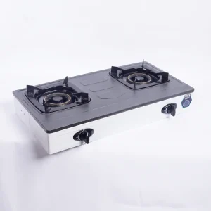 VON VCT2TRGY 2-Burner Gas Table Top Cooker
