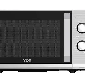 VON VAMS-22MGX Mechanical Solo Microwave Oven , 20L - 800W
