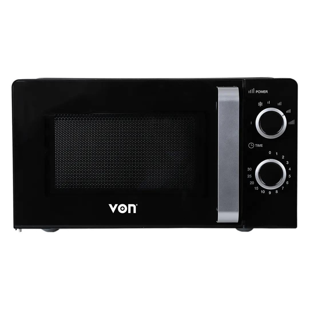 VON VAMS-20MGX Mechanical Solo Microwave Oven, 20L - 700W