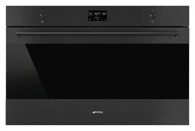 SMEG SFP9302TN Built In Oven 10F Black Thermo Ventilated - 90CM
