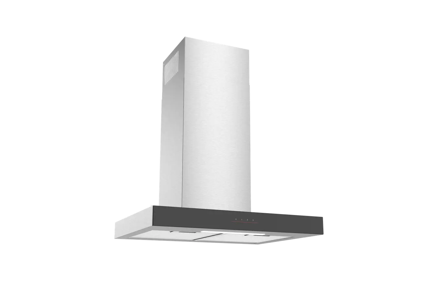 Simfer SM9619 Built in Hood Digi Touch, 60cm - Stainless Steel + Black strip T-Type