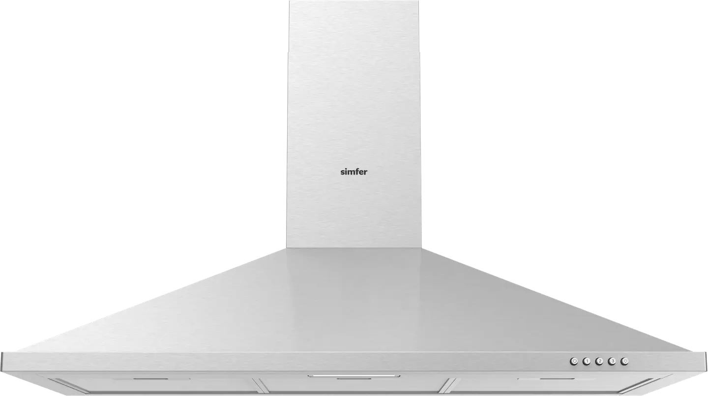 Simfer SM8962 Chimney Built-in Hood, 90cm - Stainless Steel