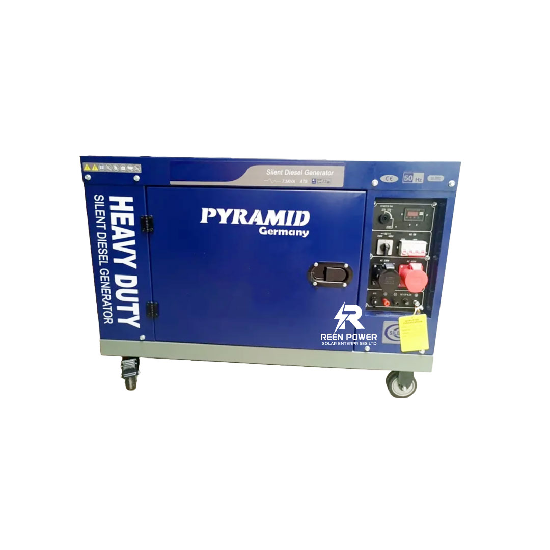 10.5kVA 3-Phase Pyramid Equal Output Silent Diesel Generator with ATS