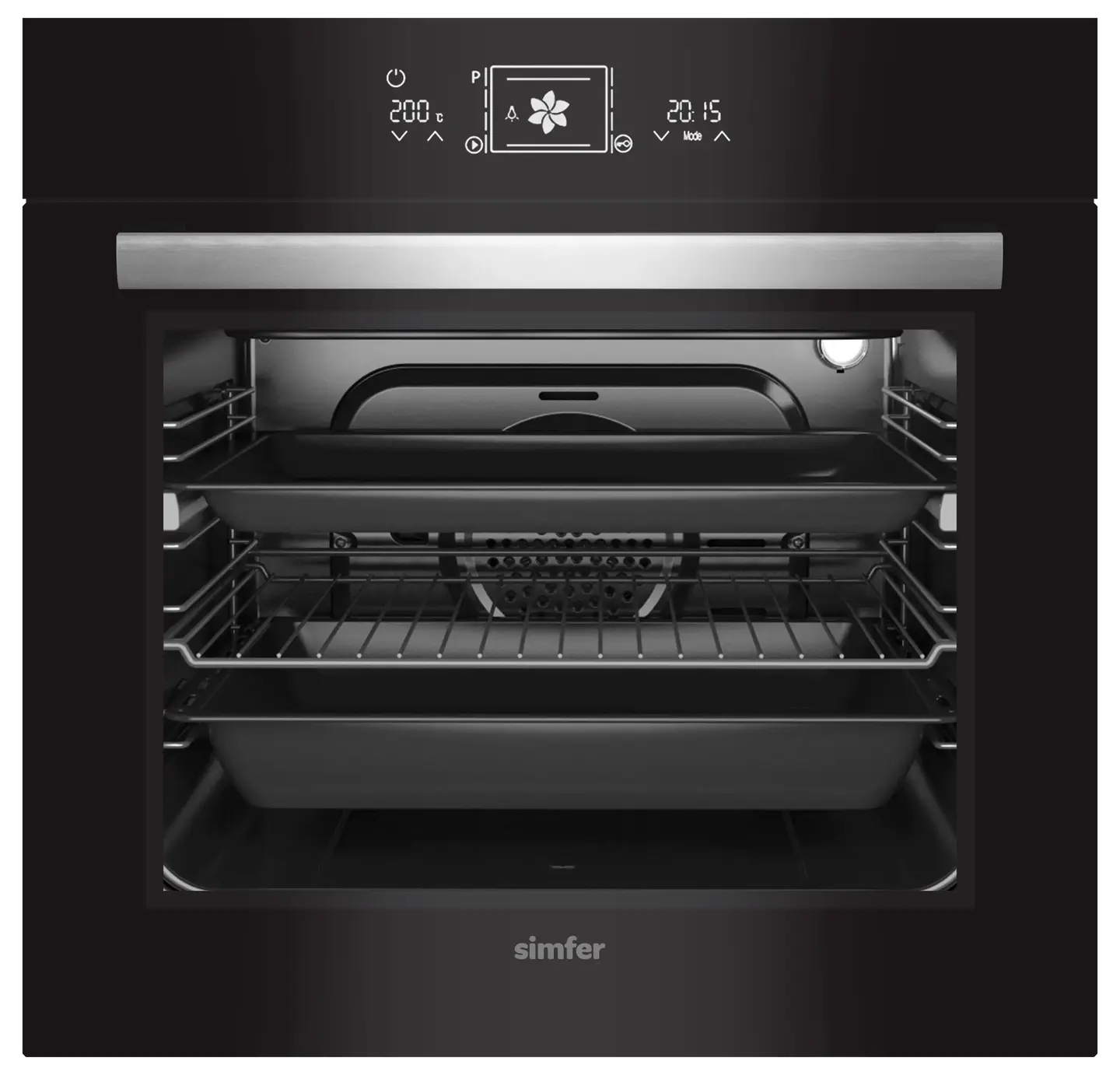 Simfer B6510SERSP Built-in Oven, 60CM - Glass