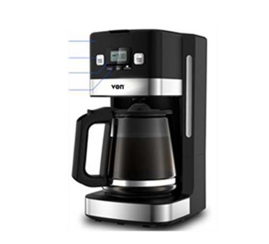 VON VCMD-901DK Drip Coffee Maker - 1500W