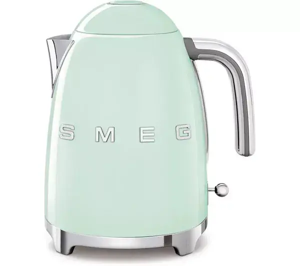 SMEG KLF03PGUK Kettle 1.7L Pastel Green - 3000W