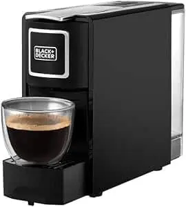 BLACK+DECKER CCM100-B5 Capsule Coffee Machine1140W