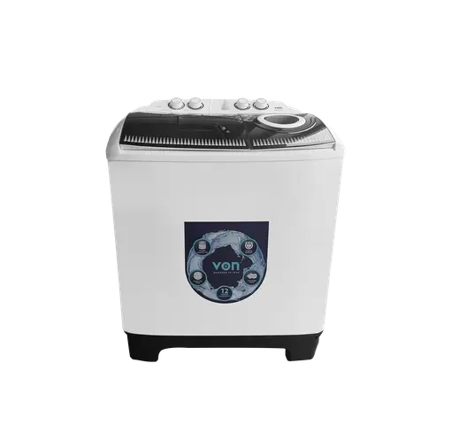 VON VWM-13TALK Twin Tub Washing Machine 13KG