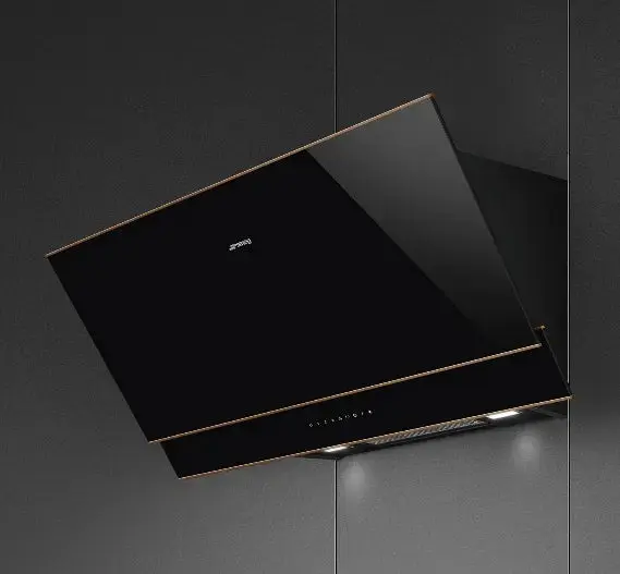 SMEG KV694R Built In Hood 90CM - Black