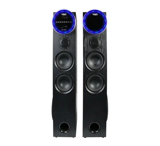 VON 2.0CH VAS3002BEK Active Speaker 300W RMS