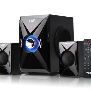 VON 2.1CH VSW0502BEK Subwoofer 50W RMS, Bluetooth