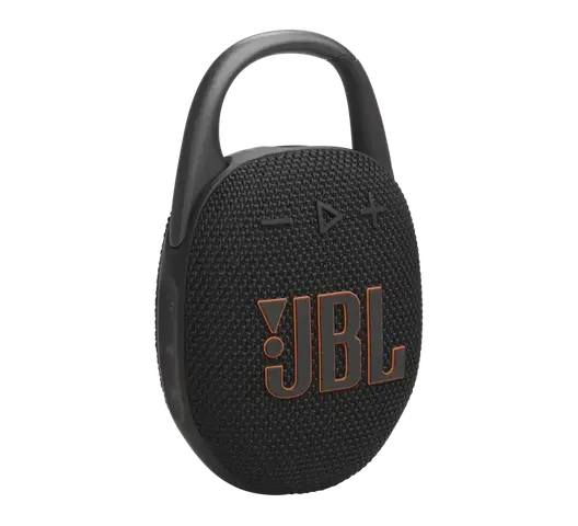 JBL Clip5 Bluetooth Portable Waterproof Speaker, 7W - Black