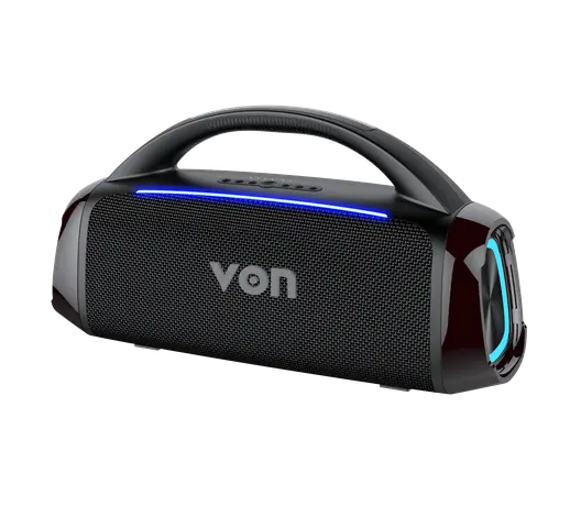 VON VPS70X5LEK IPX5 Bluetooth Portable Speaker IPX5 Waterproof 70W RMS