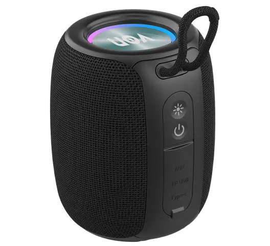 VON VPS10X5LEK IPX5 Bluetooth Portable Speaker IPX5 Waterproof 10W RMS