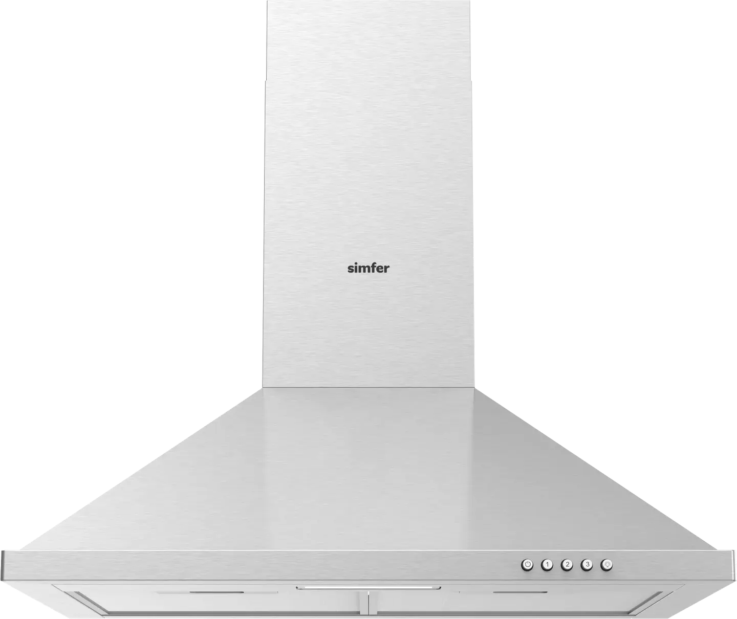 Simfer SM8662 Chimney Hood, 60CM - Silver