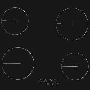 Simfer H6040DECSP 4 Electric Hob - Black