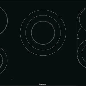Bosch PKM975DK1D 5 Electric Ceramic Black Hob - 90 CM