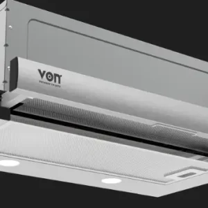 VON VBDF6131X Telescopic Concealed Hood, 60cm - Stainless Steel