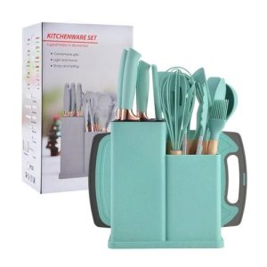 19Pcs Kitchen Utensils Set with Holder