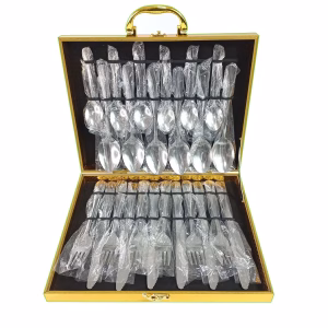 Heavy Duty 24pcs Stainless Steel Dining Cutlery Set